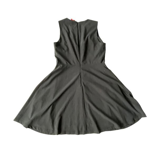 Z Spoke Zac Posen Fit and Flare Dress Lined Cocktail Party Black 14 EUC - Picture 2 of 11